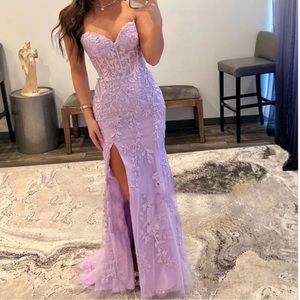 Lilac Corset Dress